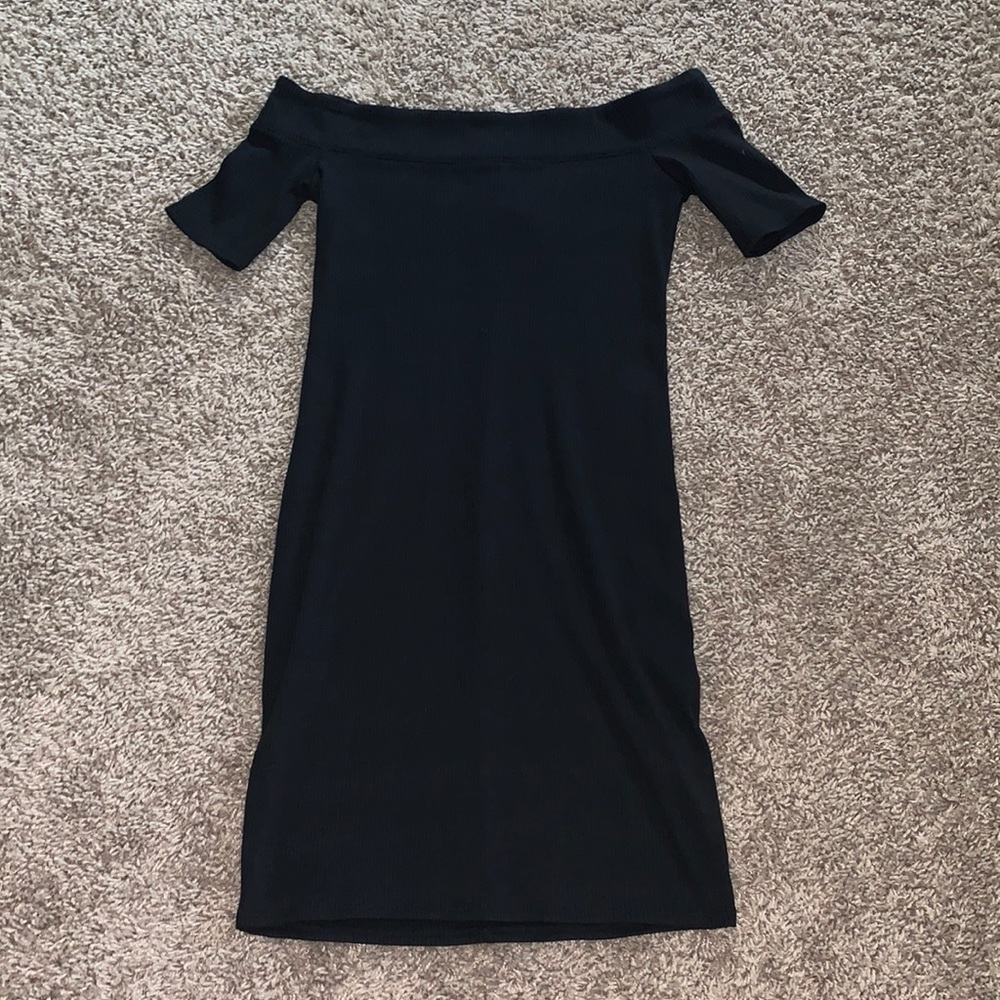 Brand new black dress form hollister